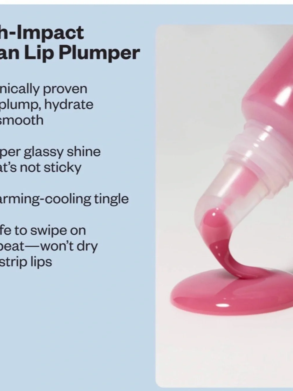 Kosas Lip Pulse Glassy Lip Plumper - Color: Sixth Sense. BRAND NEW Sealed